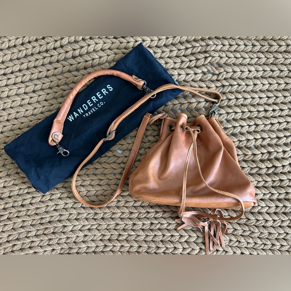 Wanderers Travel Co Leather Clovelly Crossbody